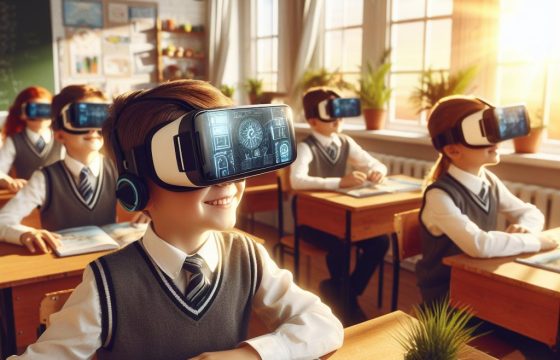 Kinder mir VR-Brillen